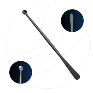 Espátula Flexível Metálica com Dosador