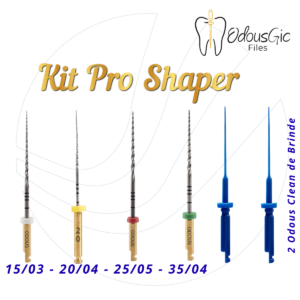 Kit Pro Shaper - Limas Odous Gic (15/03, 20/04, 25/05, 35/04)