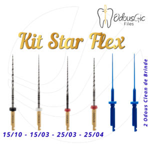 Kit Star Flex - Limas Odous Gic (15/10, 15/03, 25/03, 25/04)